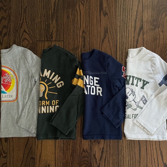 GAP long sleeve cotton tees size XS - Picture 2 of 4